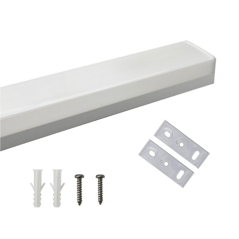Réglette LED 120cm Blanche 48W IP20 CCT - 3000K/4000K/6000K ( Pack de 10 )