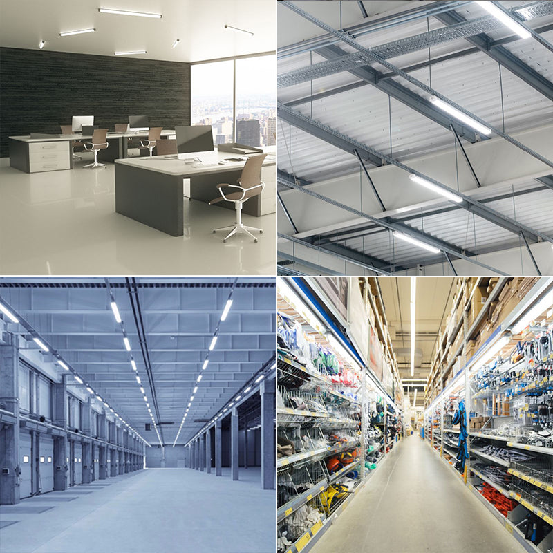 Réglette LED 90cm 24W (Pack de 4)
