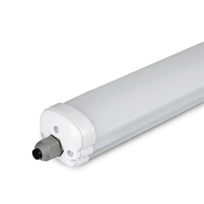 Réglette LED étanche 150cm 48W IP65 120lm/W Interconnectable (Pack de 12)