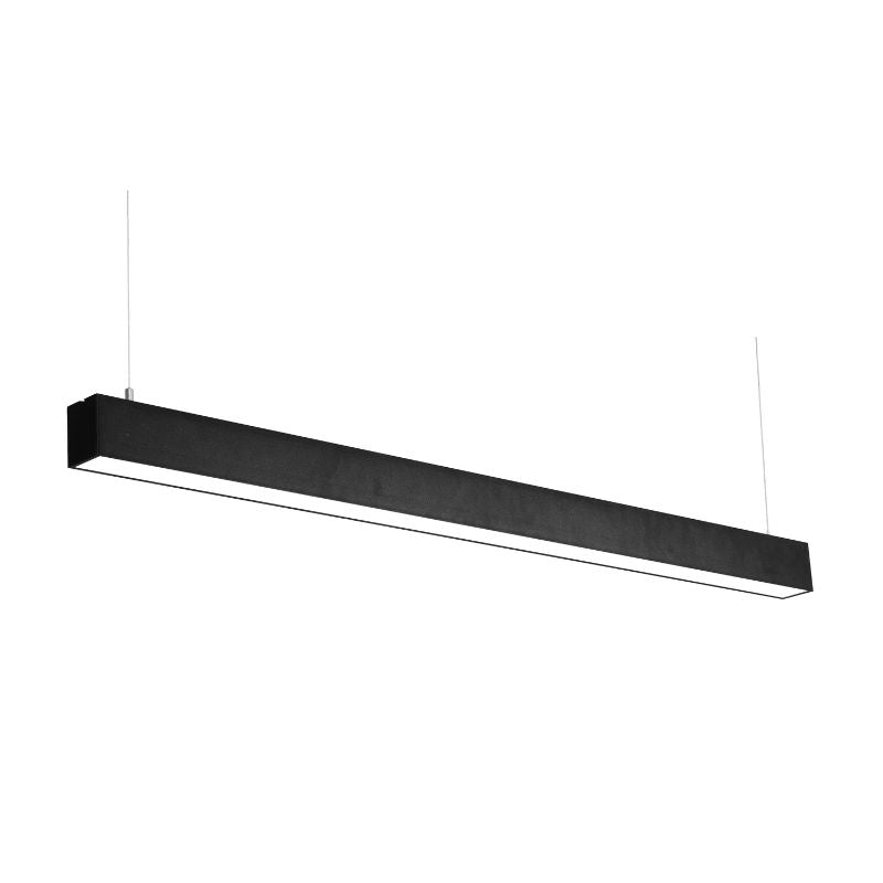 Réglette LED suspendue 35W 5,5 x 7 x 120 cm Noir