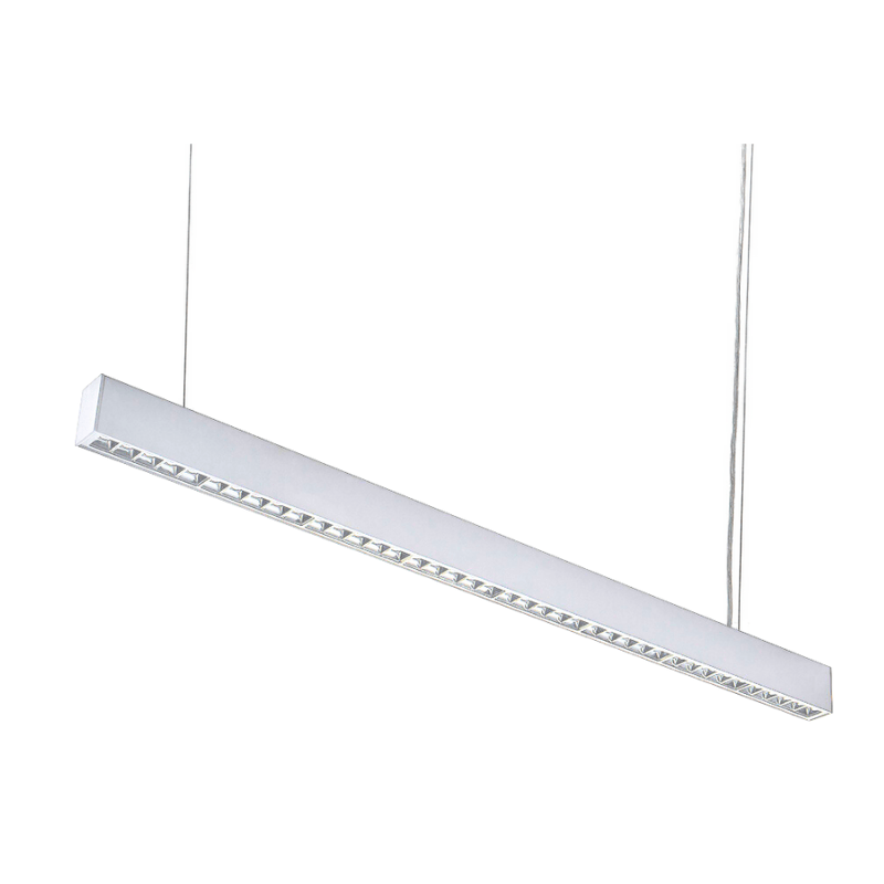 Réglette LED suspendue 35W 3,3 x 7 x 120 cm Blanc