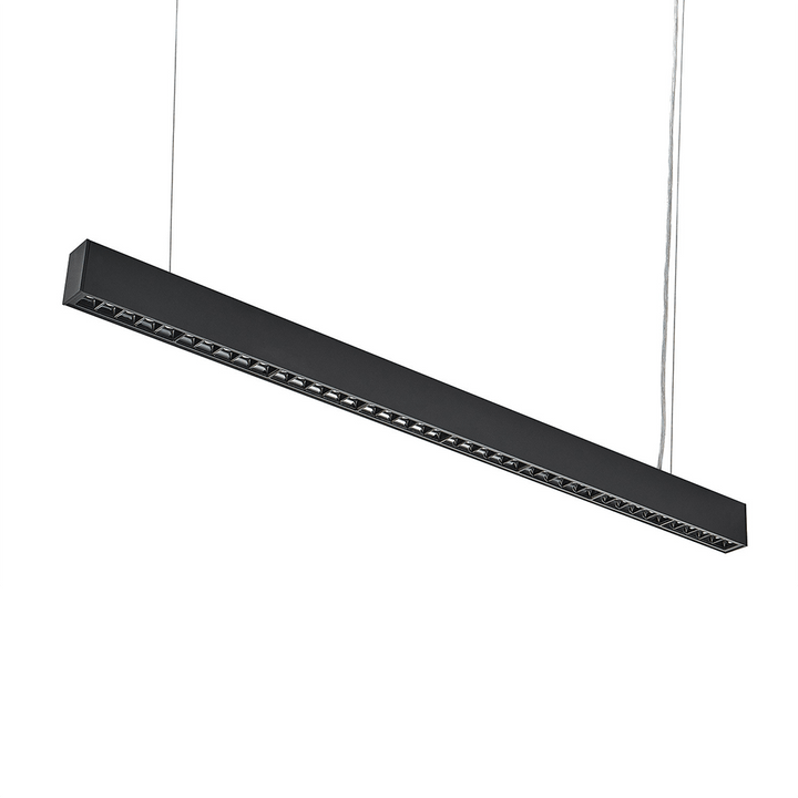 Réglette LED suspendue 35W 3,3 x 7 x 120 cm Noir