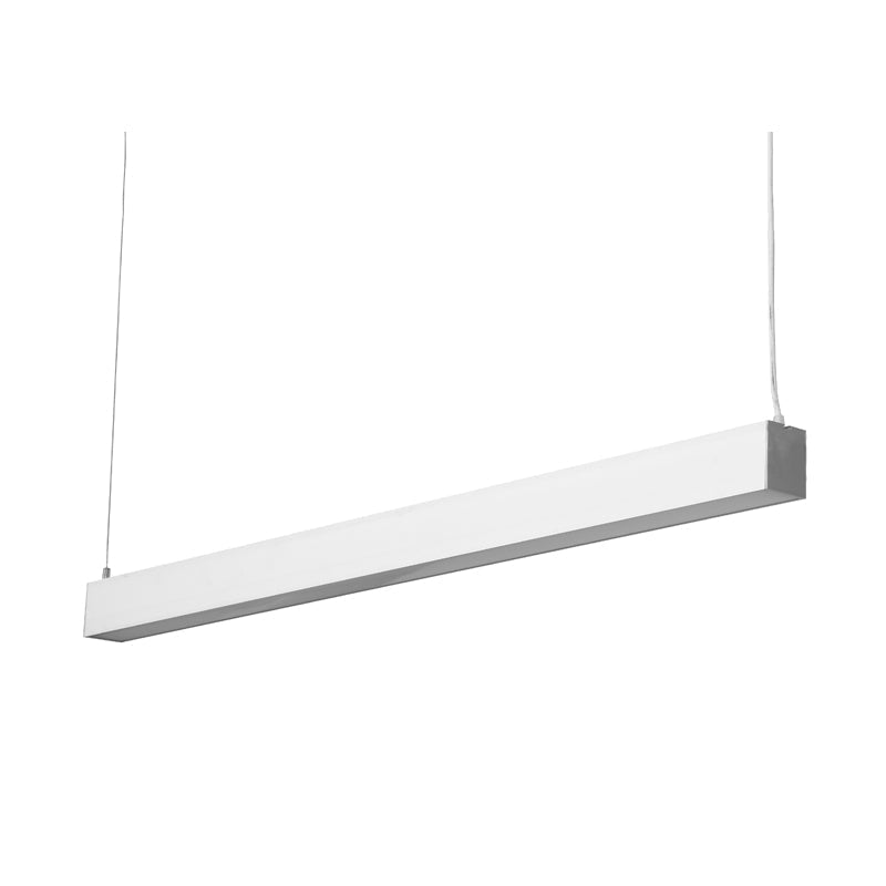 Réglette LED suspendue 35W 5,5 x 7 x 120 cm Argent