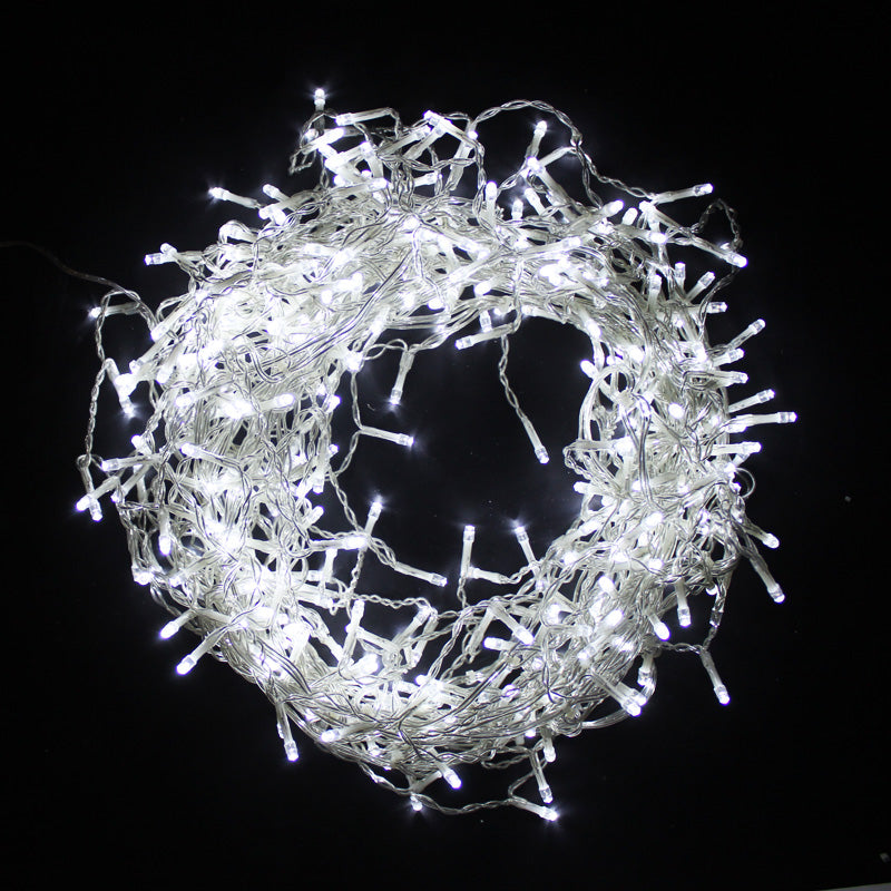 Guirlande lumineuse extérieure Frange 1000 LED blanc froid, électrique