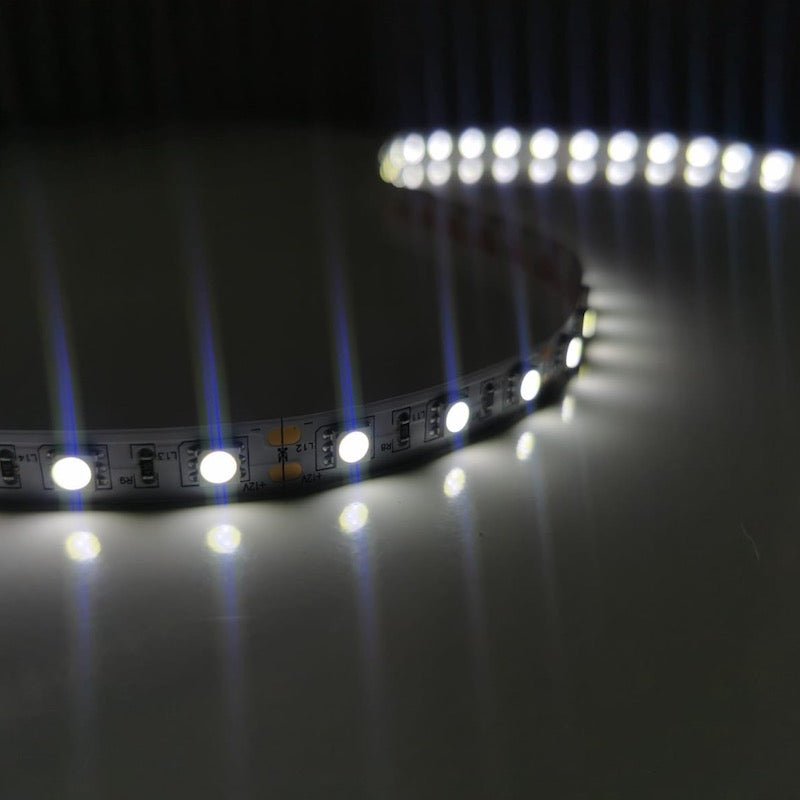 Bandeau LED 12V 5m 5050 60LED/m IP20 - Pack de 5