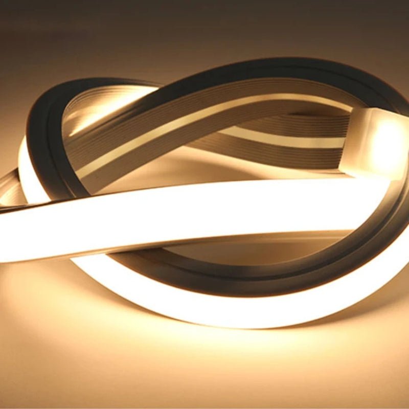 Ruban LED 220V 10x10mm IP65 Finition Continue (vendu sur mesure au mètre)