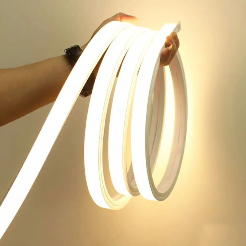 Ruban LED 220V 10x10mm IP65 Finition Continue (vendu sur mesure au mètre)