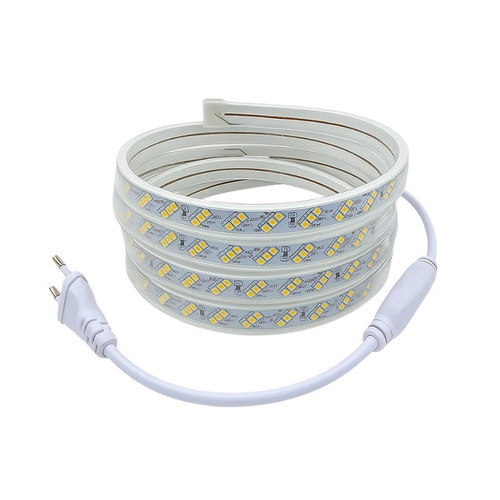 Ruban LED 220V Recoupable IP65 2835 180LED/m Triple Rangée (vendu sur mesure au mètre)