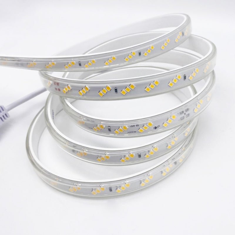 Ruban LED 220V Recoupable IP65 2835 180LED/m Triple Rangée (vendu sur mesure au mètre)