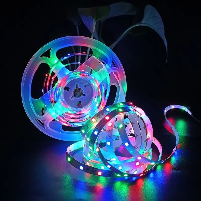 Ruban LED 36W DC12V 60 LED/m 5m RGB + Adaptateur Secteur et Contrôleur