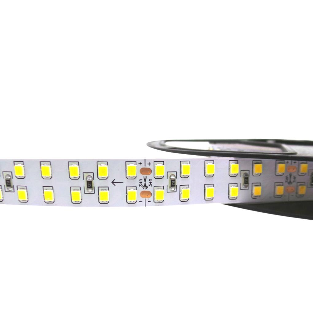 Bandeau LED 24V 5m 2835 240LED/m Double Rangée IP20