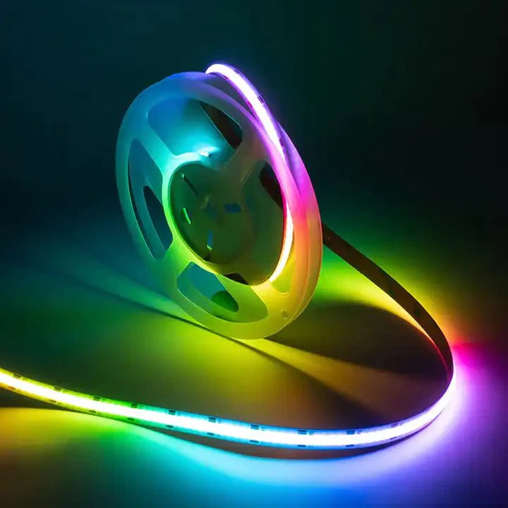 L' Uvre Led Roub Ruban LED COB 24V RGBW 5m IP20 - Éclairage Puissant et Élégant – Silumen