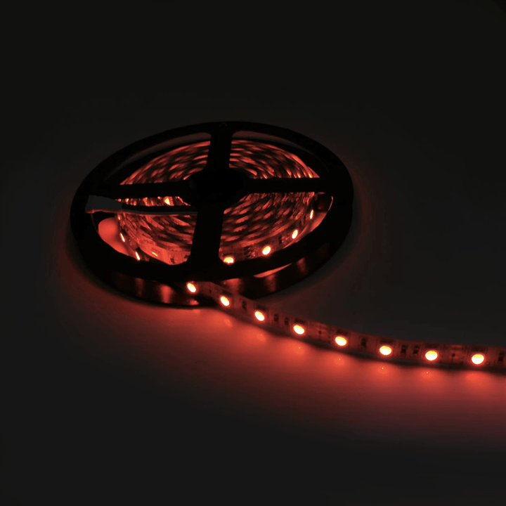 Bandeau LED RGB 12V 5m 5050 60LED/m IP20