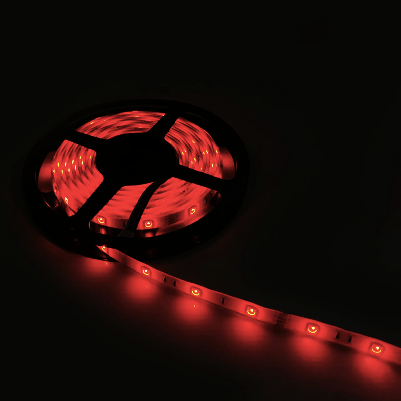 Bandeau LED RGB 12V 5m 5050 30LED/m IP44