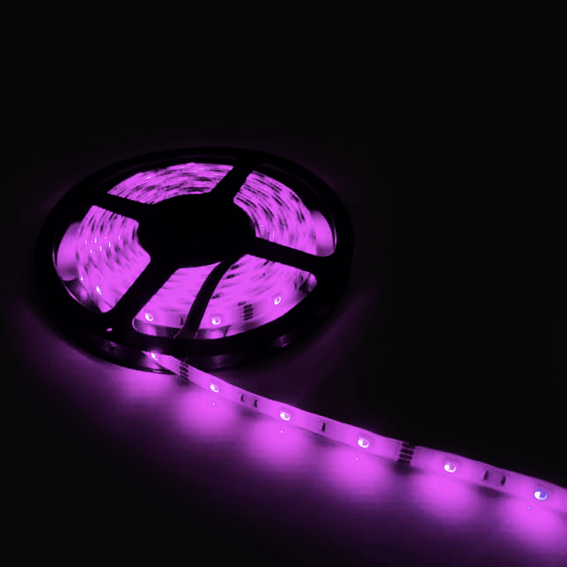 Bandeau LED RGB 12V 5m 5050 30LED/m IP44