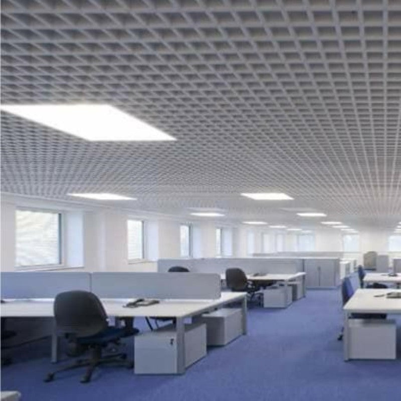 Dalle LED 60x60 Slim 36W Blanc - Pack de 6