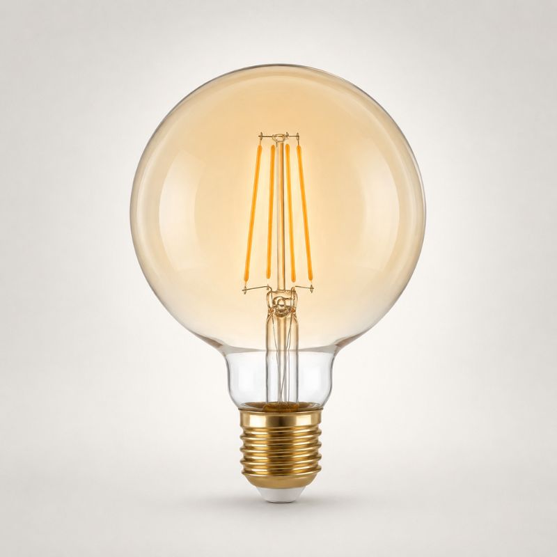 Ampoule à Filament LED E27 8W Dimmable G95