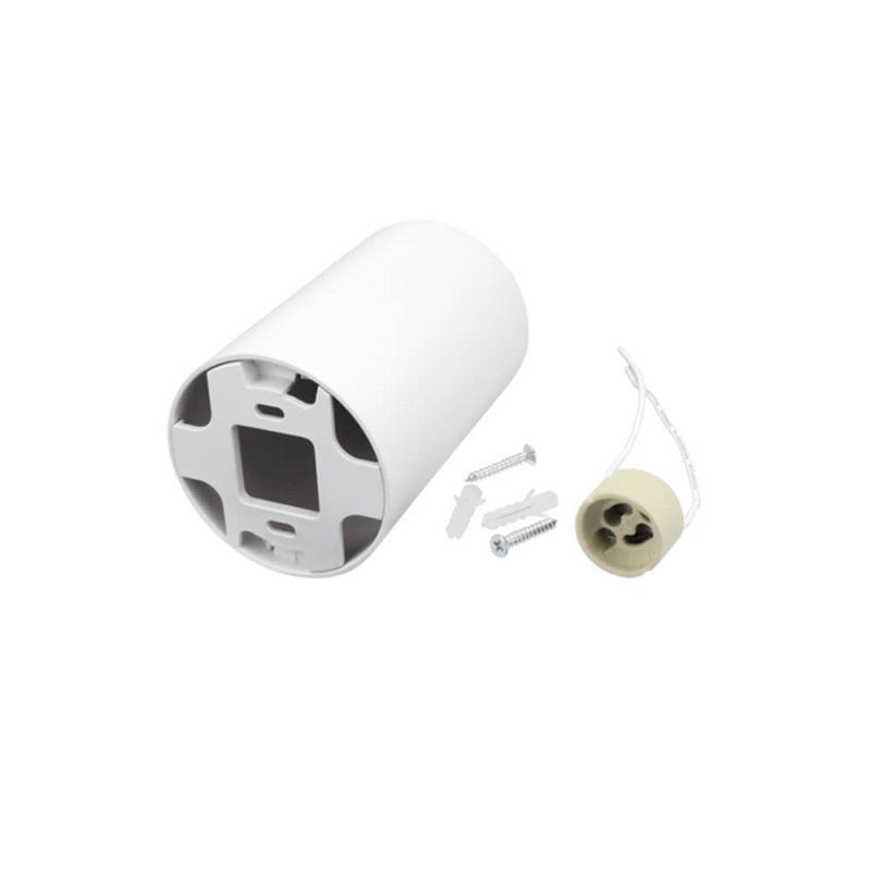 Spot en Saillie LED Blanc pour Ampoule GU10