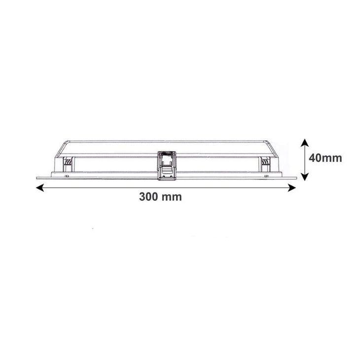 Spot LED Encastrable 35W Diamètre 30cm CCT 3000K/4200K/6400K ( Pack de 10 )