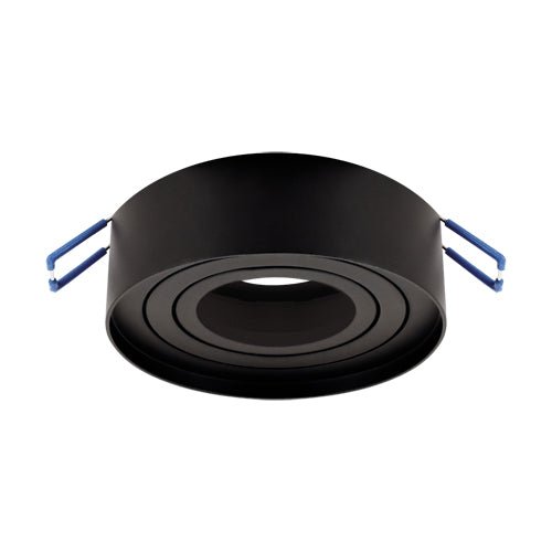 Spot Encastrable Orientable NOIR pour Ampoule GU10