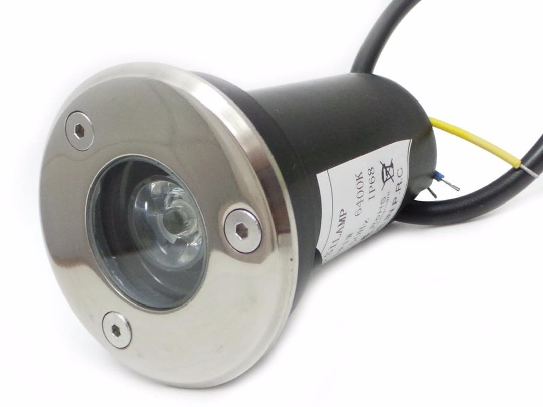 Spot Extérieur Encastrable LED IP65 220V Sol 3W 45° (Pack de 10)