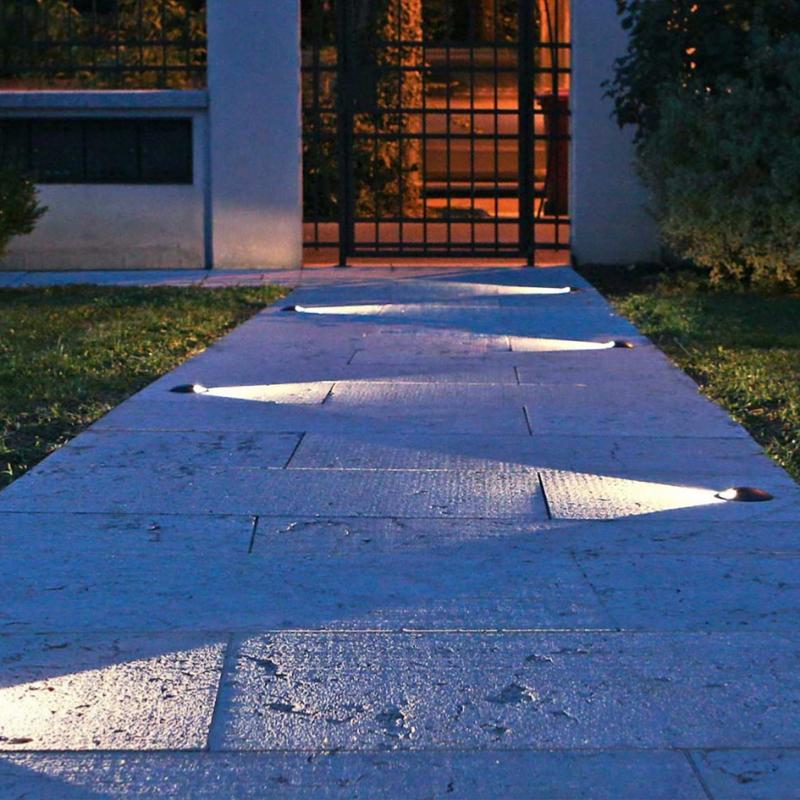 Spot Extérieur Encastrable LED Sol 3W Walkable IP65 1 faisceau
