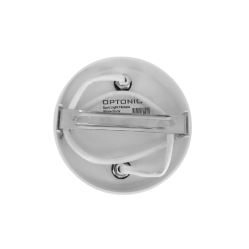 Spot LED en Saillie Double Orientable Blanc pour Ampoule GU10