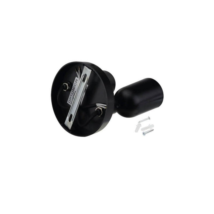 Spot LED en Saillie Double Orientable Noir pour Ampoule GU10
