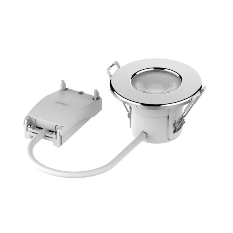 Spot LED Encastrable 6W IP65 Dimmable CCT Alu pour Salle de Bain - 3000K/4000K/6500K (Pack de 10)