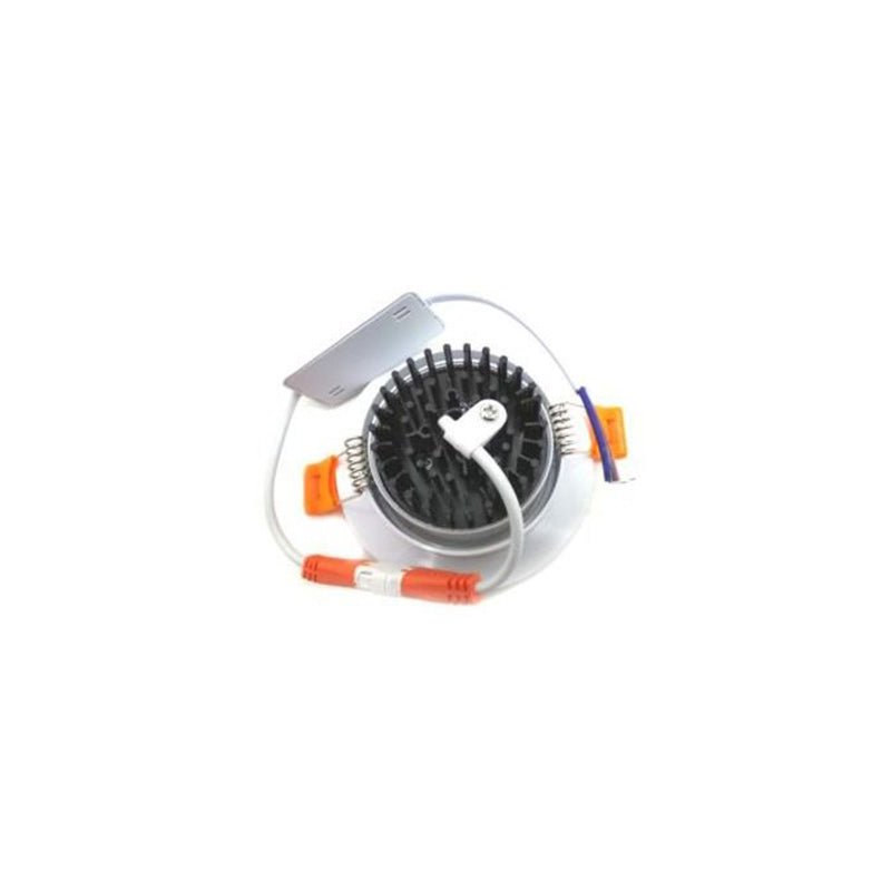 Spot LED Encastrable Orientable Rond Blanc 8W (Pack de 10)
