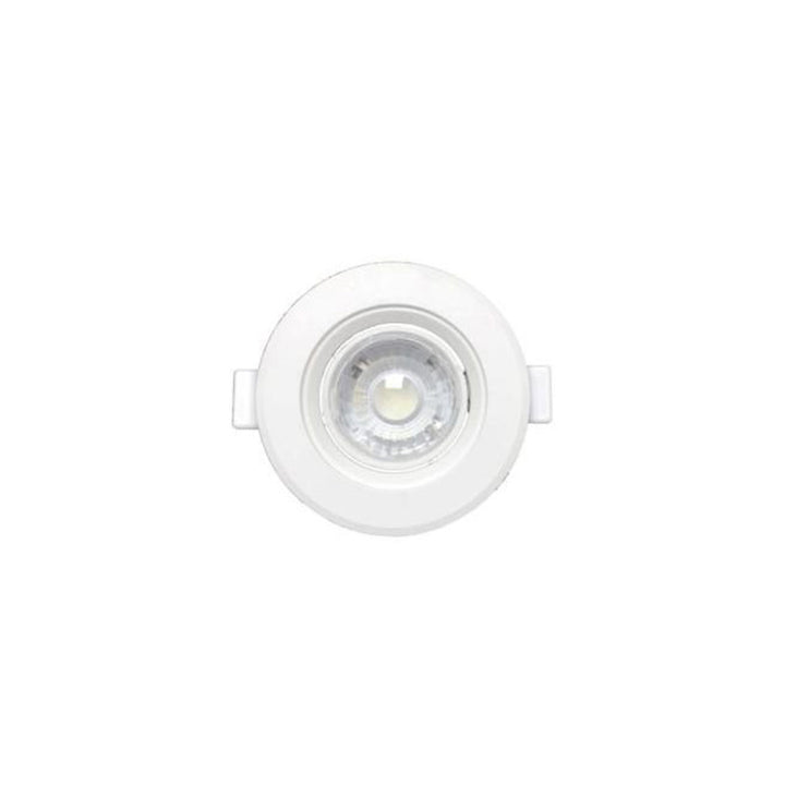 Spot LED Encastrable Orientable Rond Blanc 8W