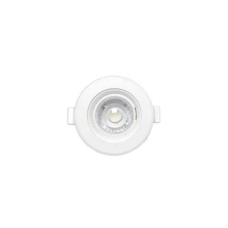 Spot LED Encastrable Orientable Rond Blanc 8W