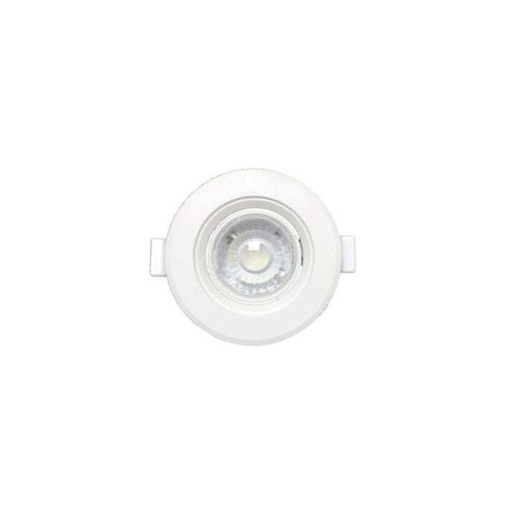 Spot LED Encastrable Orientable Rond Blanc 8W (Pack de 10)