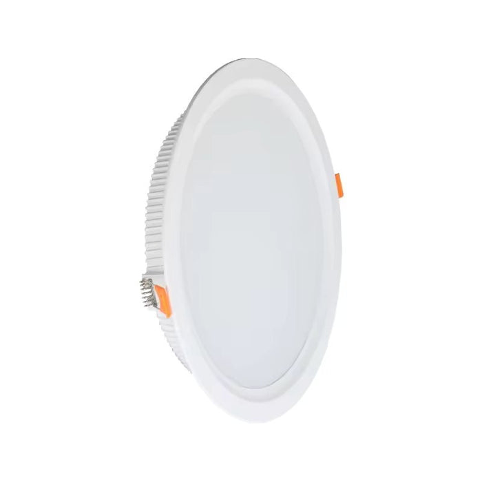 Spot LED Encastrable Plat Étanche 20W BLANC Transformateur Intégré (Pack de 20)