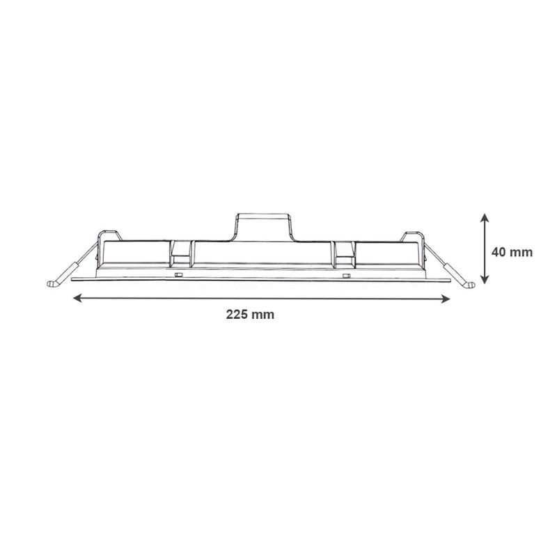 Spot LED Redondo 24W Ø120mm Temperatura Variable Regulable