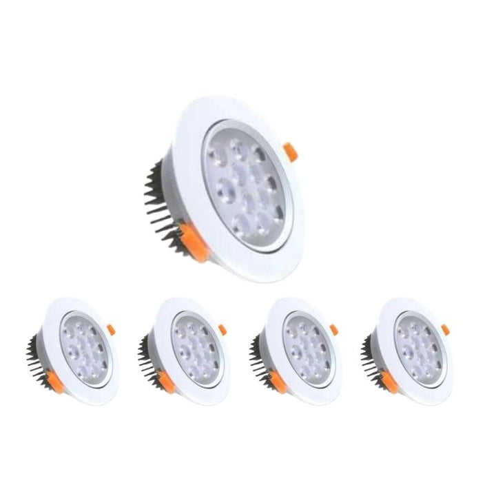 Built -in LED Spot 12W 80 ° Round adjustable