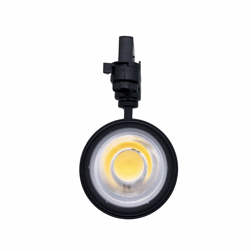 LED-Schienenstrahler 30W 80° kompakt dreiphasig SCHWARZ