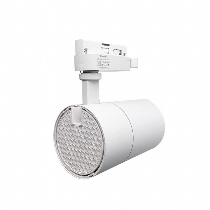 Spot LED sur Rail 30W 80° Compact Monophasé (Pack de 5)