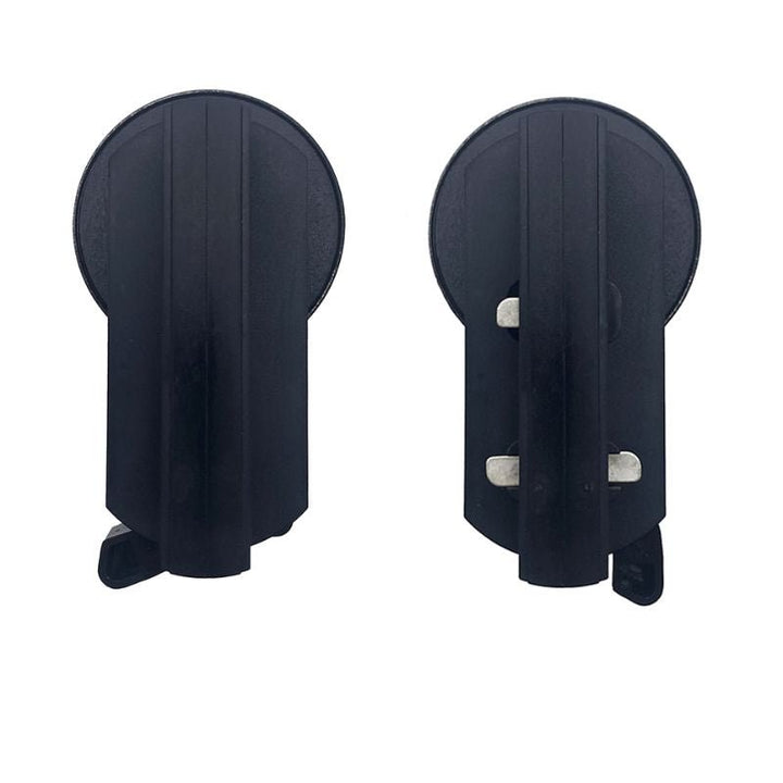 Spot LED sur rail 80° Monophasé Noir pour ampoule GU10