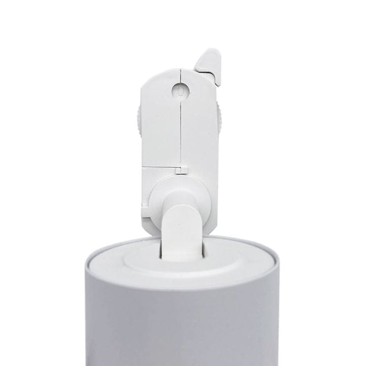 Spot LED sur rail 80° Triphasé Blanc pour ampoule GU10