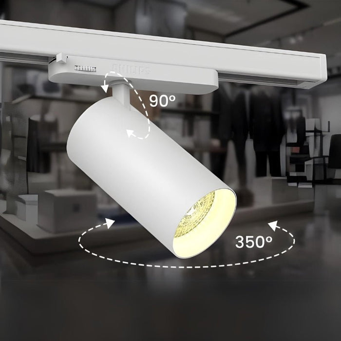 Spots Led Sur Rails Spot LED sur rail COB 30W blanc - Garantie 5 ans | Silumen