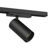 Spot LED sur Rail COB Triphasé 30W 36° Noir - Garantie 5 ans