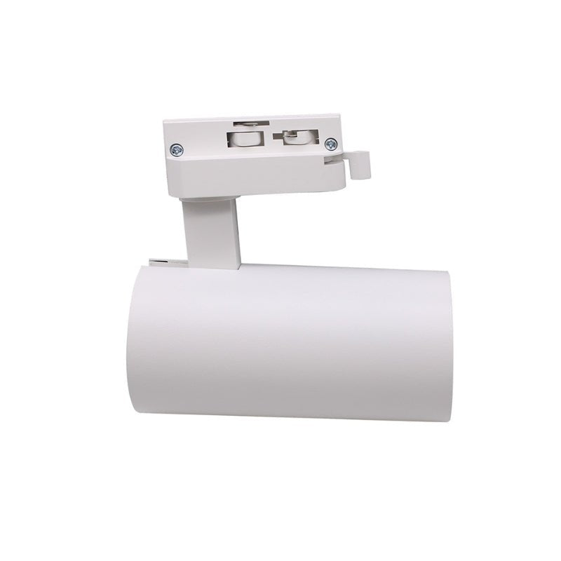 Spot LED sur Rail Monophasé CCT 20W 60° Blanc - 3000K/4000K/6500K