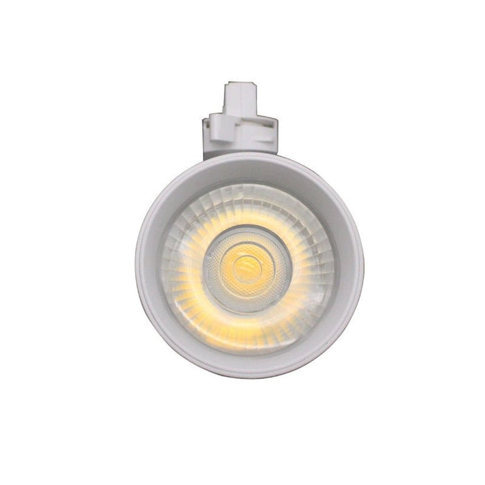 Spot LED sur Rail Monophasé CCT 30W 60° Blanc - 3000K/4000K/6500K