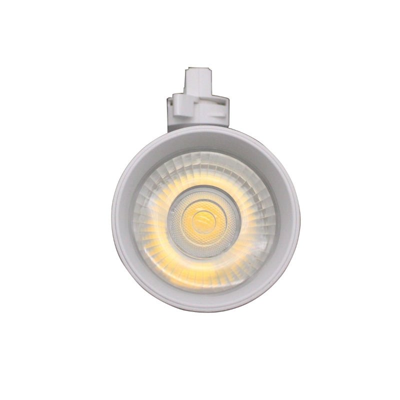 Spot LED sur Rail Triphasé CCT 30W 60° Blanc - 3000K/4000K/6500K (Pack de 20)