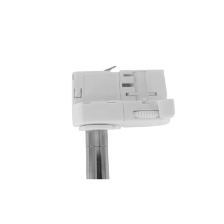 Spot LED sur rail Triphasé Blanc pour Ampoule GU10