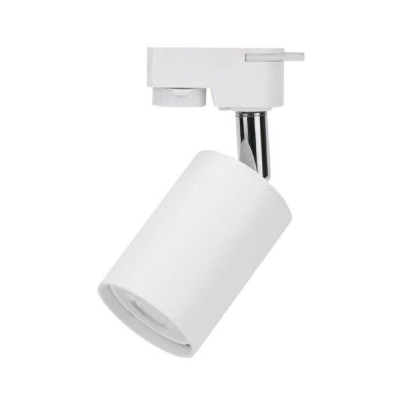 Spot LED sur rail Triphasé Blanc pour Ampoule GU10