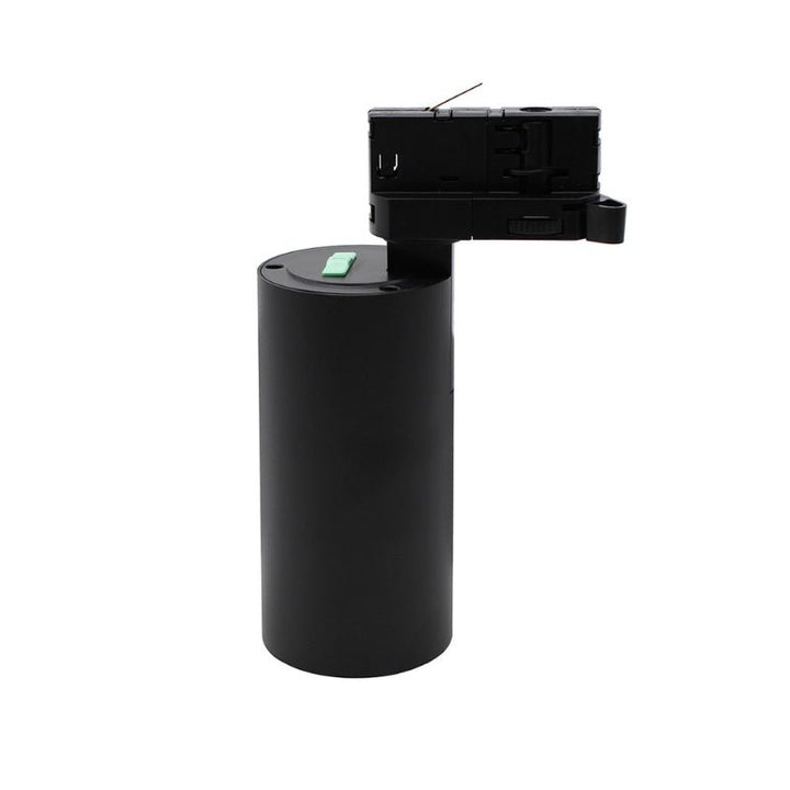 Spot LED sur Rail Triphasé CCT 20W 60° Noir - 3000K/4000K/6500K