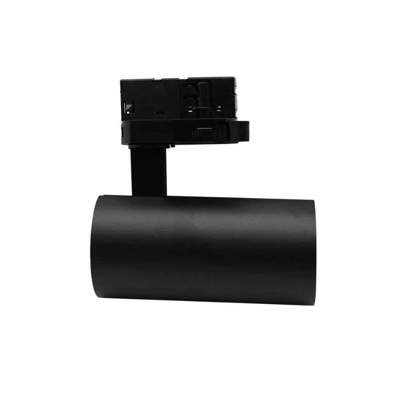 Spot LED sur Rail Triphasé CCT 20W 60° Noir - 3000K/4000K/6500K