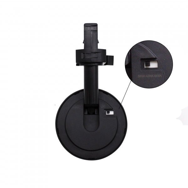 Spot LED sur Rail CCT Monophasé 30W 60° Noir - 3000K/4000K/6500K (Pack de 20)